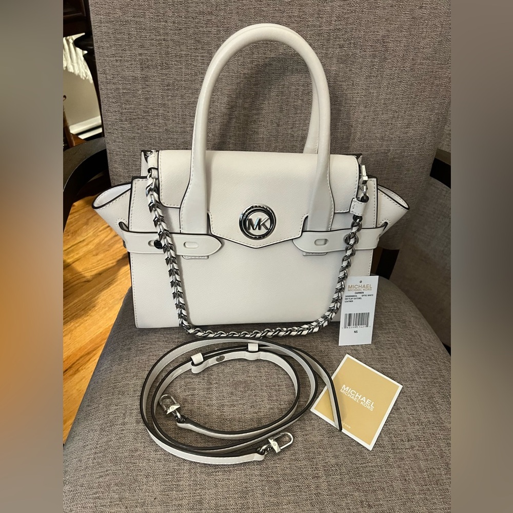 Michael Kors Carmen Sm Flap Satchel